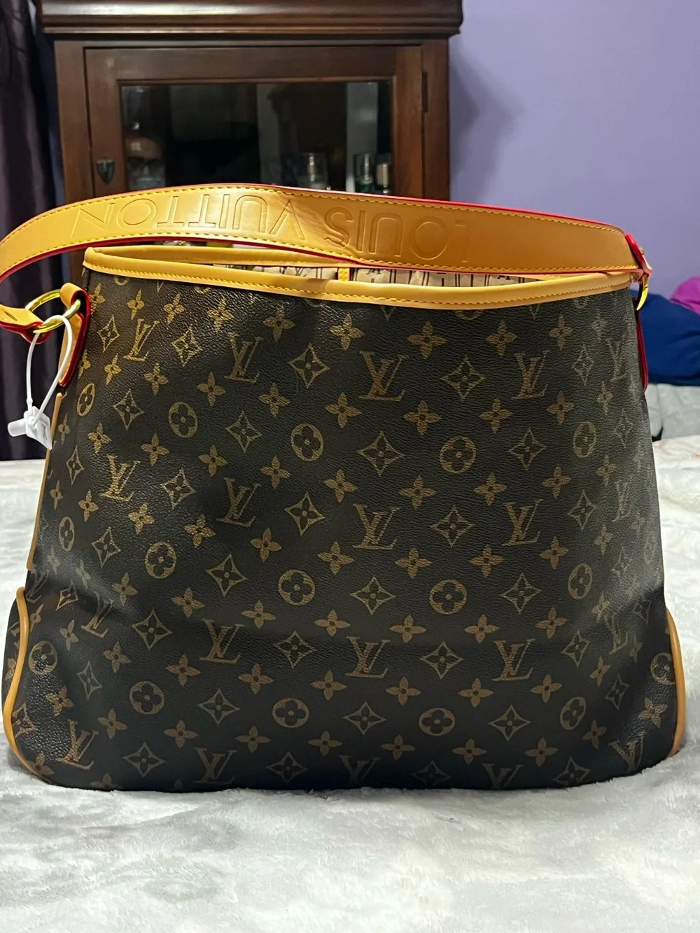 Louis. Vuitton. Delightful Signature Monogram Hobo Shoulder Bag Purse